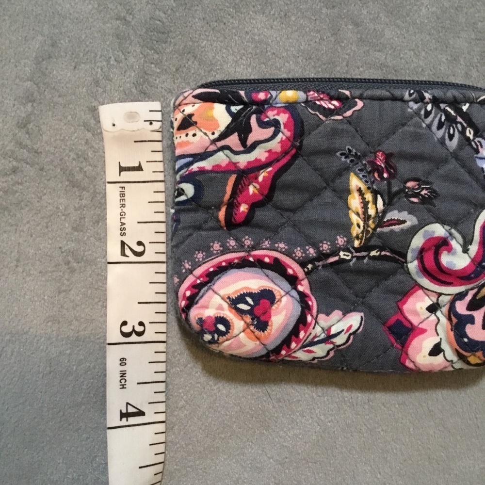 Vera Bradley eyeglass holder and coin pouch paisley floral print - Picture 10 of 16